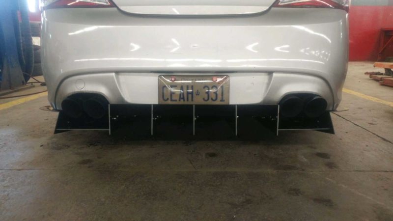 2009 2012 Hyundai Genesis Coupe Rear Diffuser Ventus Autoworks