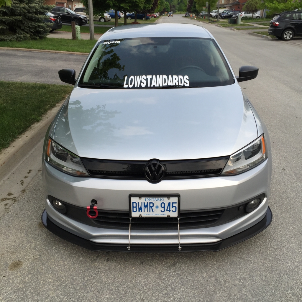 20112014 Volkswagen Jetta with or without "Votex style lip" Front