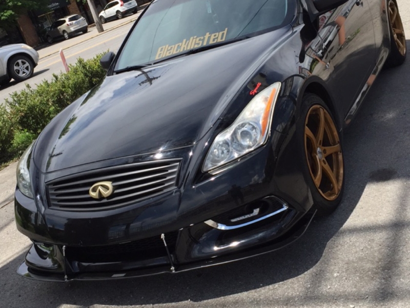 2011-2013 Infiniti G37 Coupe Ipl Front Splitter - Ventus Autoworks