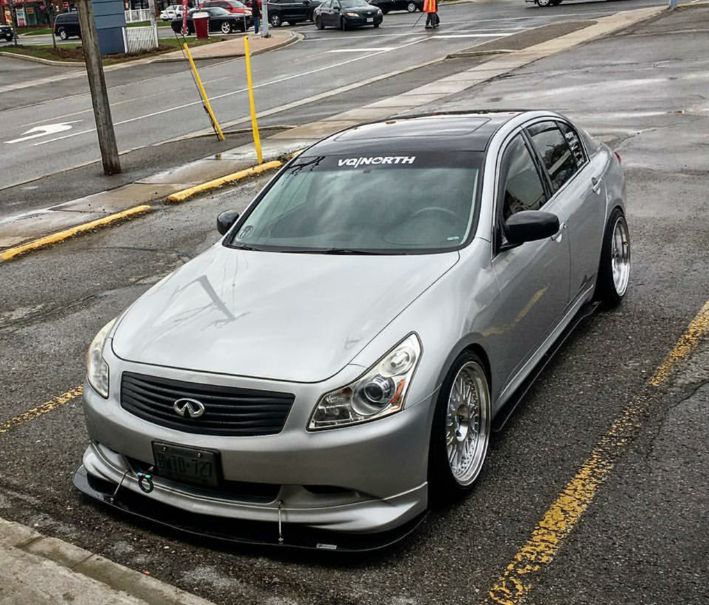 2007 2009 Infiniti G35 Sedan Oem Sport Lip Front Splitter Ventus