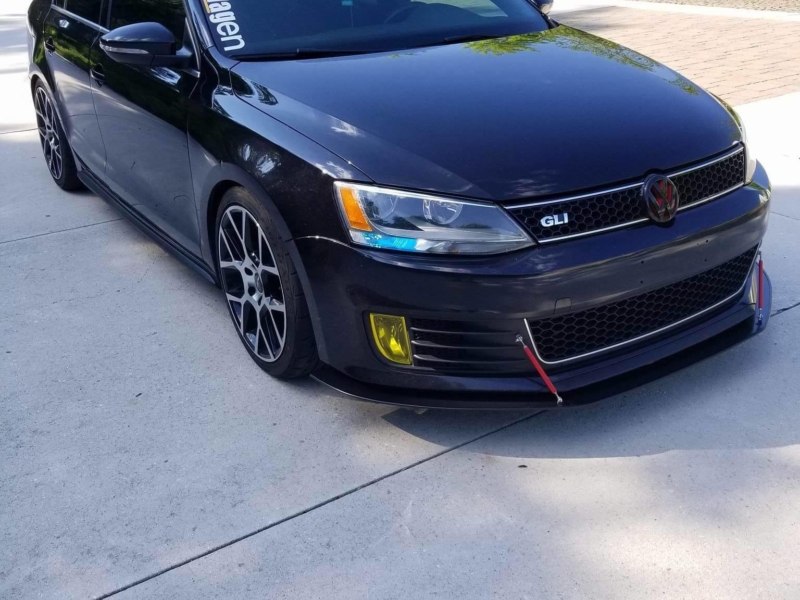 20112015 Volkswagen jetta GLI mk6 Front Splitter Ventus Autoworks