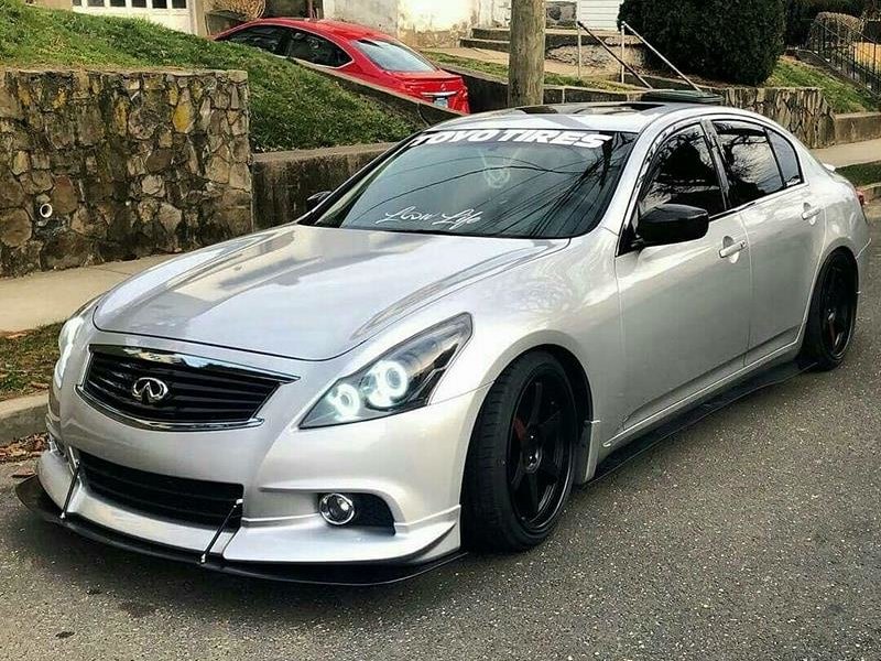 20102012 infiniti g37 sedan "sport lip" Front Splitter Ventus Autoworks