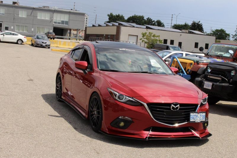 2014+ Mazda 3 Sedan/hatchback Side Splitters - Ventus Autoworks 2014+ Mazda 3 Sedan/hatchback Side Splitters - Ventus Autoworks