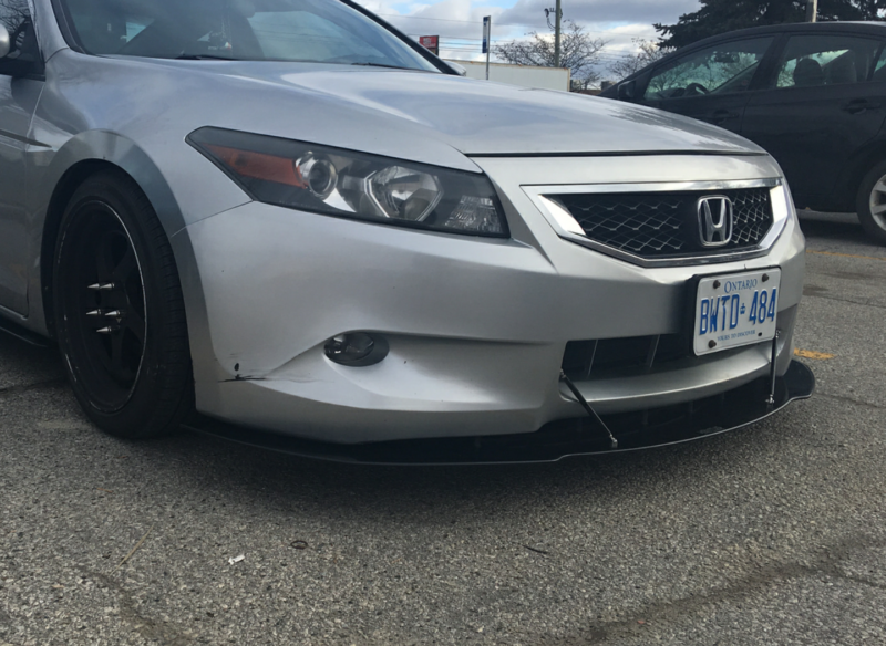 2008-2012 honda accord coupe Front Splitter - Ventus Autoworks