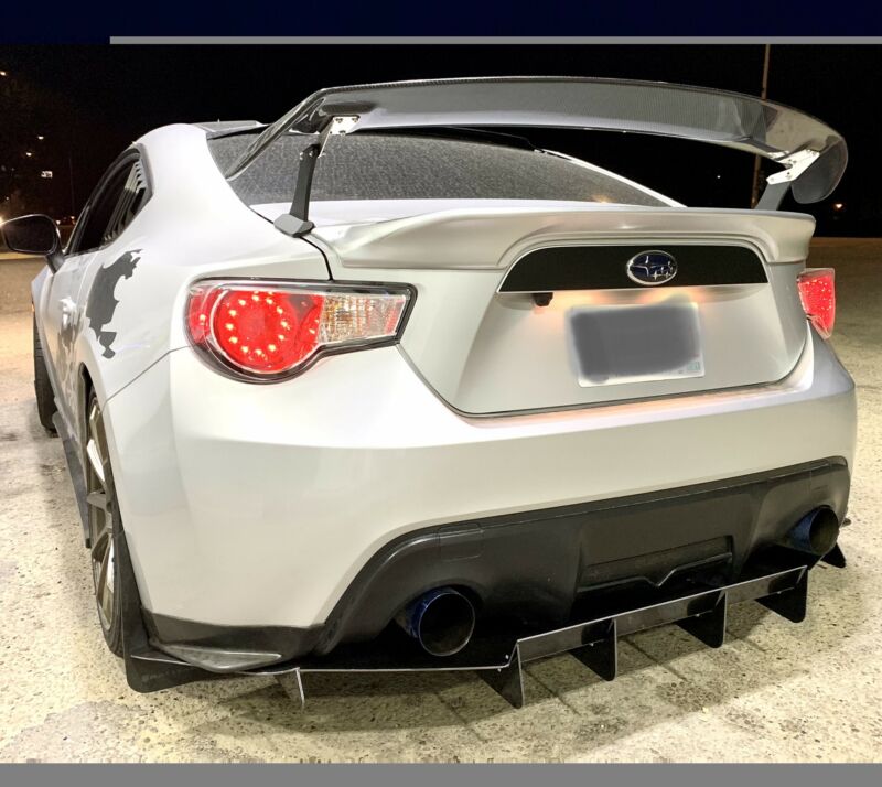 Scion Frs Rear Diffuser Ventus Autoworks