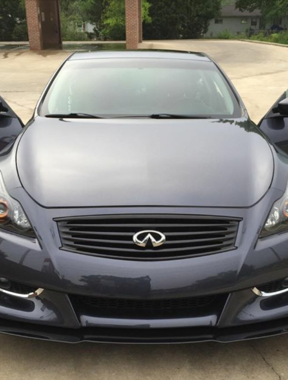 infiniti g37 coupe IPL Front Splitter - Ventus Autoworks