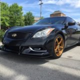 infiniti g37 coupe IPL Front Splitter