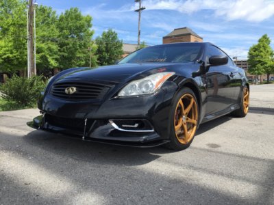 infiniti g37 coupe IPL Front Splitter - Ventus Autoworks