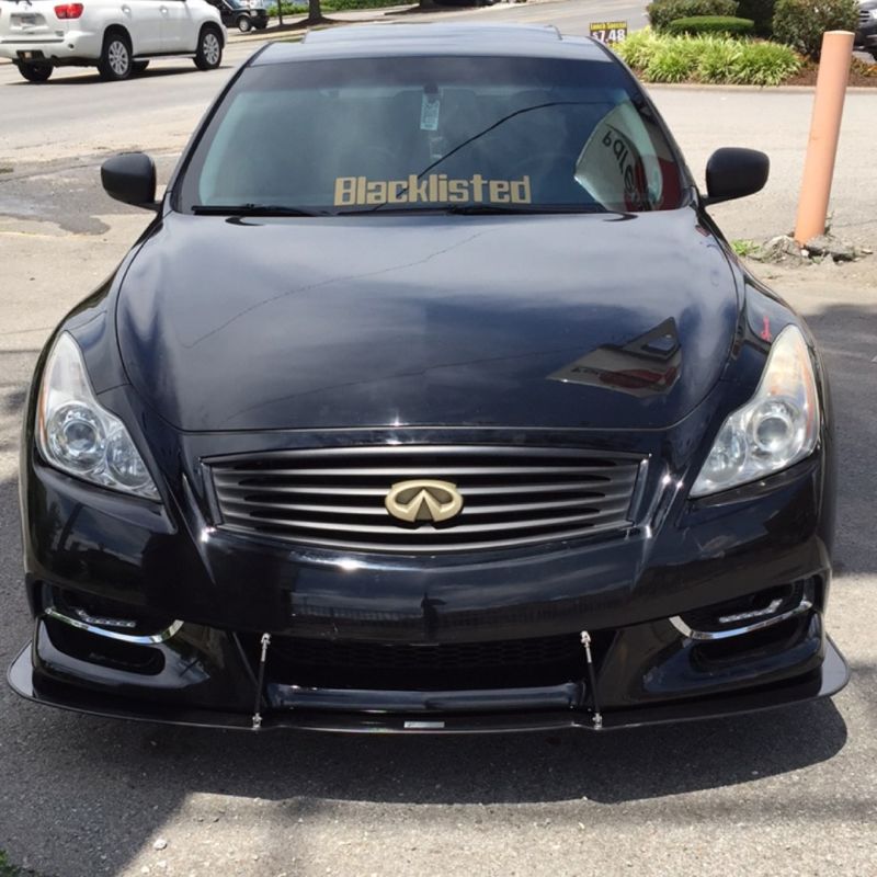 infiniti g37 coupe IPL Front Splitter - Ventus Autoworks