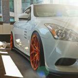 2008-2013 infiniti g37 coupe/vert Front Splitter
