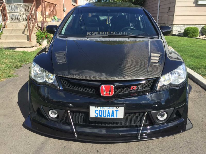 06 11 Acura Csx Mugen Rr Bumper Front Splitter Ventus Autoworks