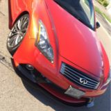 2011-2013 infiniti g37 coupe/vert “sport bumper” Front Splitter
