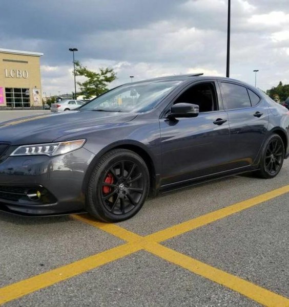 2015-2017 acura TLX Front Splitter - Ventus Autoworks