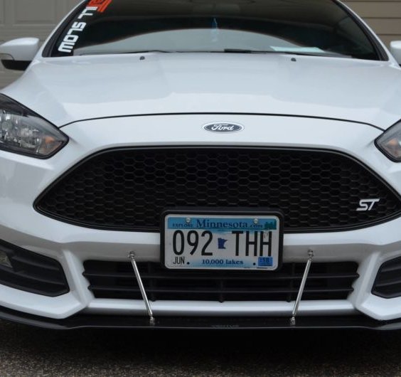 20152018 FORD FOCUS ST FRONT BUMPER COVER PANEL PLASTIC W/ GRILLE 16