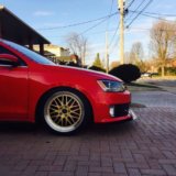 2011-2015 Volkswagen gli mk6 Front Splitter