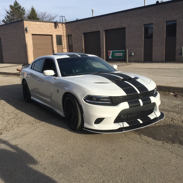 2015+ Dodge Charger SRT/HELLCAT/392 Front Splitter - Ventus Autoworks