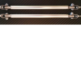 Adjustable Splitter Rods (6-8 inch) Silver