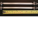 Adjustable Splitter Rods (6-8 inch) Silver