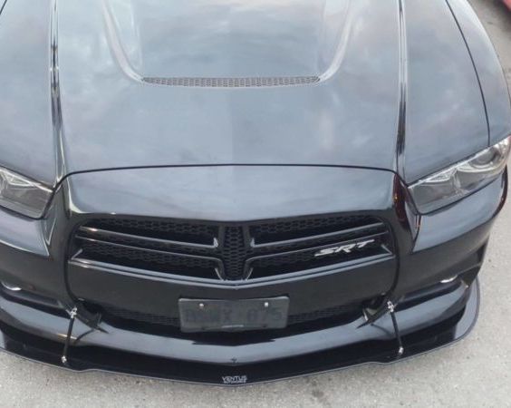 2014 dodge charger front splitter