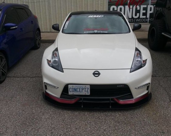 15 Nissan 370z Nismo Front Splitter Ventus Autoworks