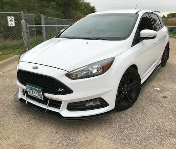 2015+ Ford focus ST Front Splitter - Ventus Autoworks