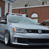 2011-2015 Volkswagen gli mk6 Front Splitter