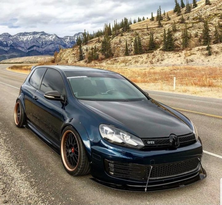 2010-2014 Volkswagen GTI mk6 Side Splitters - Ventus Autoworks