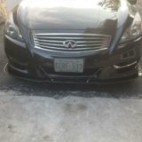 infiniti g37 coupe IPL Front Splitter