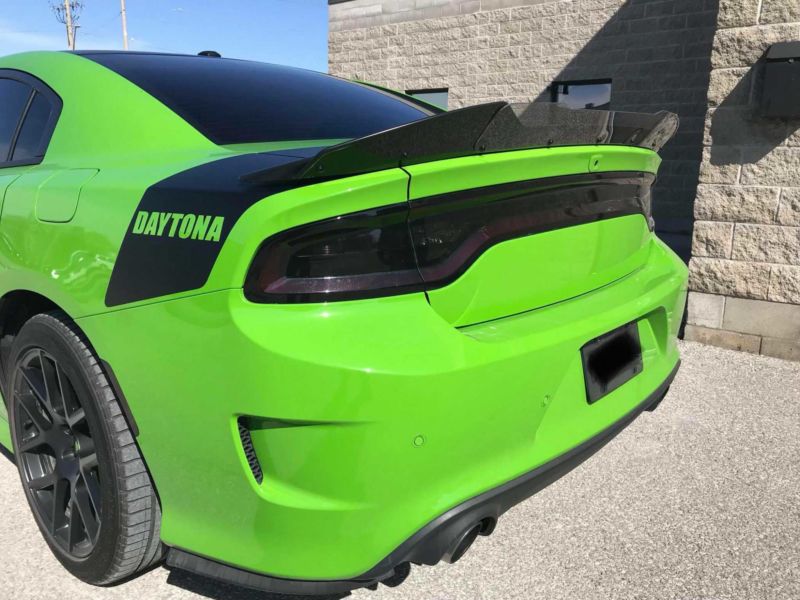 2015-2021 Dodge Charger Wickerbill Fits Srt Hellcat, Srt, Daytona And 