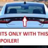 2015+ Dodge Charger wickerbill RT (FITS ON SMALL SPOILER)