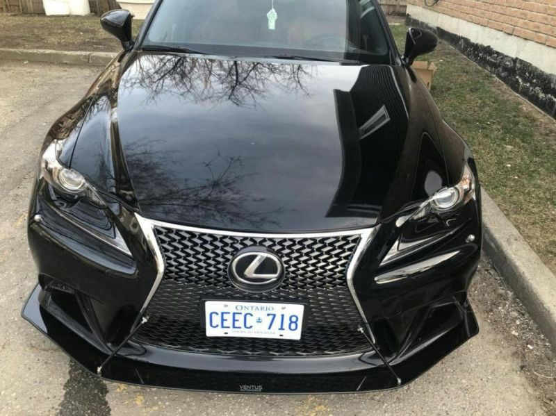 2017 lexus is300 front lip