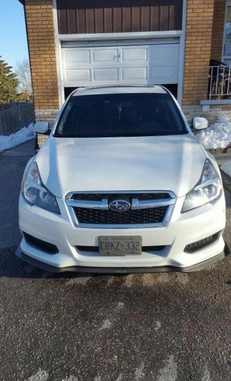 subaru legacy front lip