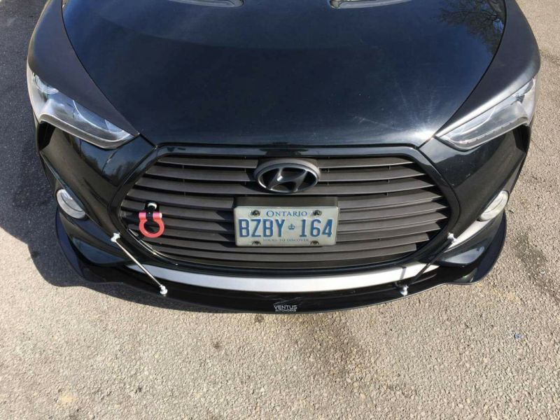 veloster turbo front splitter