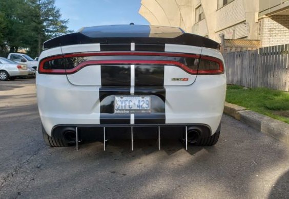 2015-2021 Dodge Charger wickerbill fits SRT Hellcat, SRT, Daytona and ...