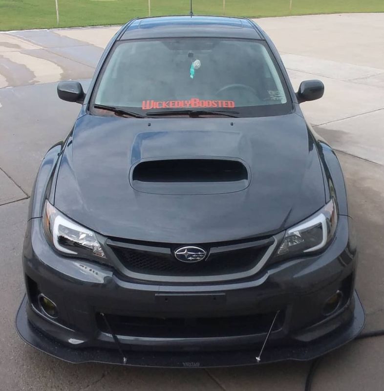 2011-2014 Subaru Wrx Sti Sedan Front Splitter - Ventus Autoworks