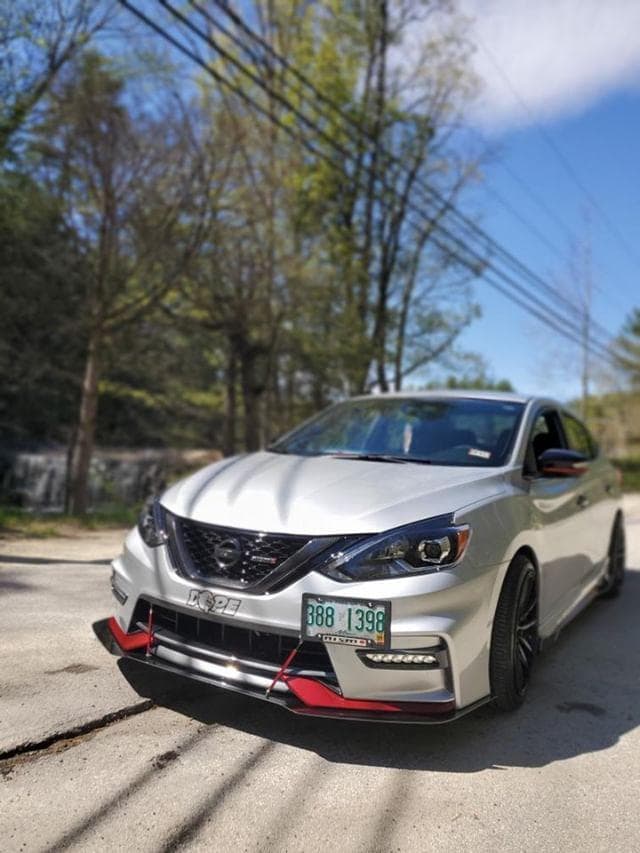 2017+ nissan sentra nismo Front Splitter - Ventus Autoworks