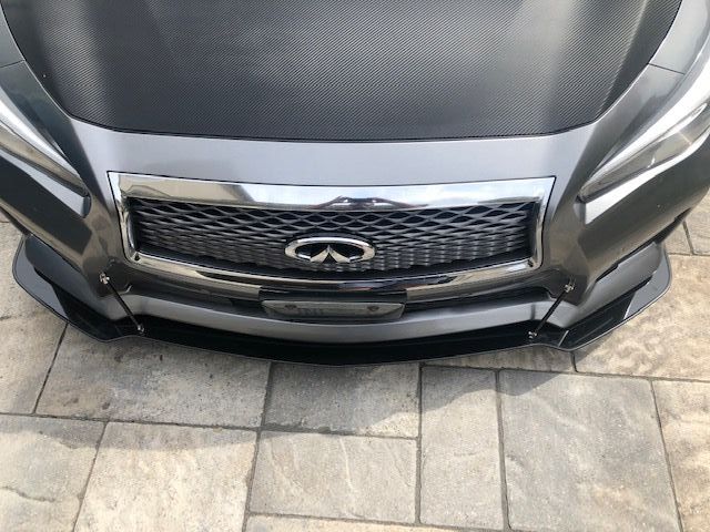 q50 aftermarket hood