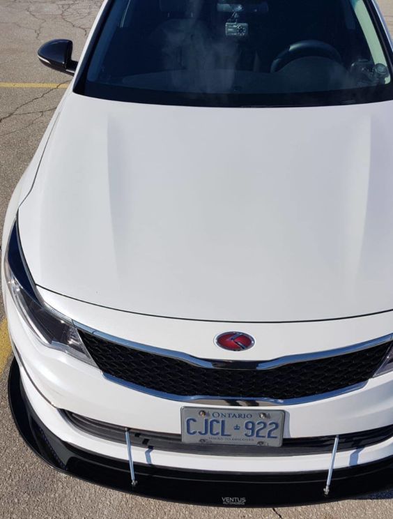 2016 kia optima front lip