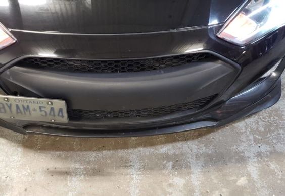 13 16 Hyundai Genesis Coupe Ks Style Lip Front Splitter Ventus Autoworks