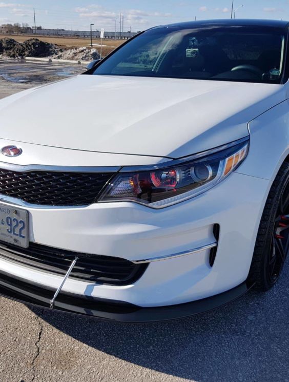 front lip kia optima