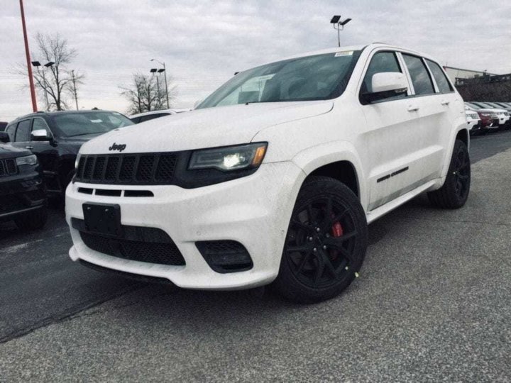 2017+ Jeep grand cherokee srt/srt8/trackhawk Front Splitter - Ventus ...