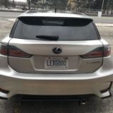2014-2017 LEXUS CT200H Rear Diffuser