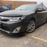 2012-2014 Toyota camry xle/le Front Splitter