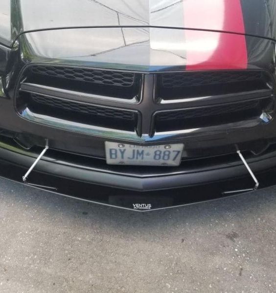 2014 dodge charger front splitter