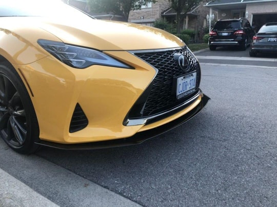 lexus rc front lip