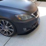 2007-2010 Lexus is250/is350 Front Splitter