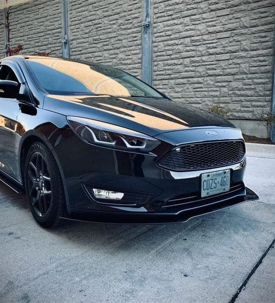 2015-2018 Ford Focus SE/Titanium/sel sedan&hatchback Front Splitter ...