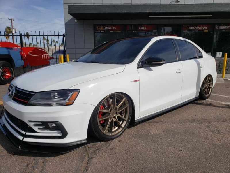 2016-2018 Volkswagen GLI mk6.5 Front Splitter - Ventus Autoworks