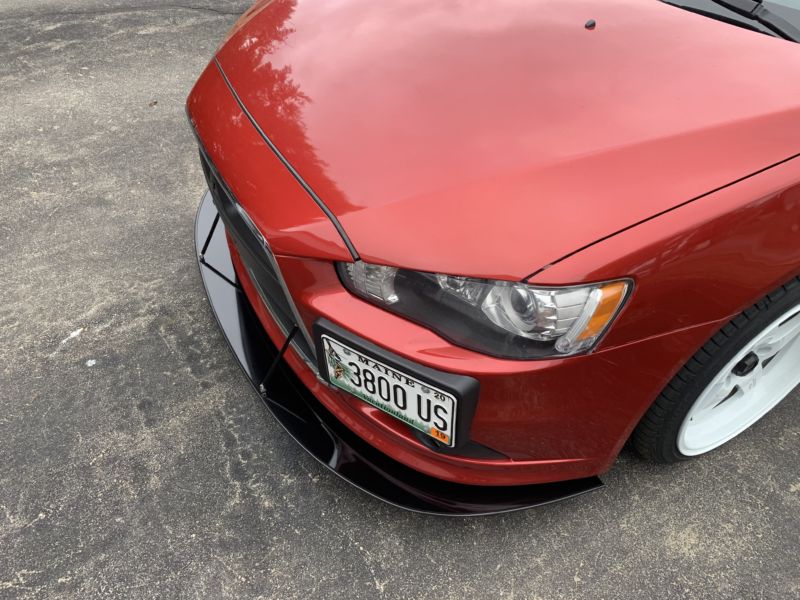 2008-2015 Mitsubishi Lancer/ralliart Front Splitter - Ventus Autoworks