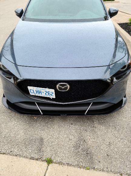 2019+ Mazda 3 Sedan/hatchback Front Splitter - Ventus Autoworks